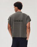 T-shirt Sans Manches Imprimé Dos — MEX Kaki